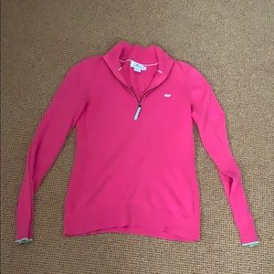 Vineyard Vines size S 1/4 zip cotton sweater